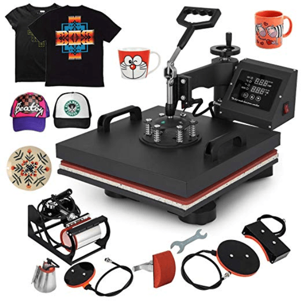 Original Yinghe 8 in 1 Sublimation Heat Press Transfer Machine