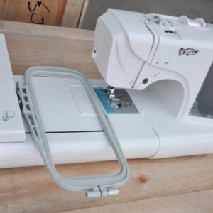 LARGE FRAME MINI MONOGRAMMING EMBROIDERY MACHINE (TABLE TOP SIZE).