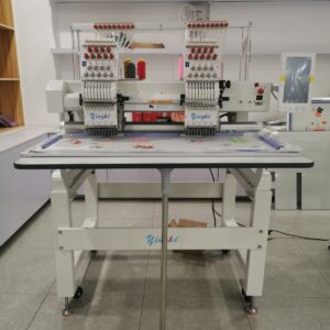 YINGHE 2HEADS 9/12/15 NEEDLE DIGITAL MONOGRAMMING EMBROIDERY MACHINES